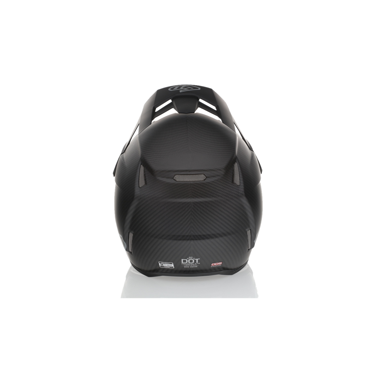 Casco MX 6D ATR-3 Solid FIM
