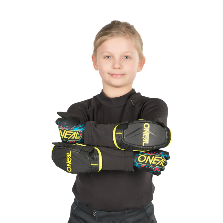Elleboogbeschermers O'Neal Peewee Neon Geel