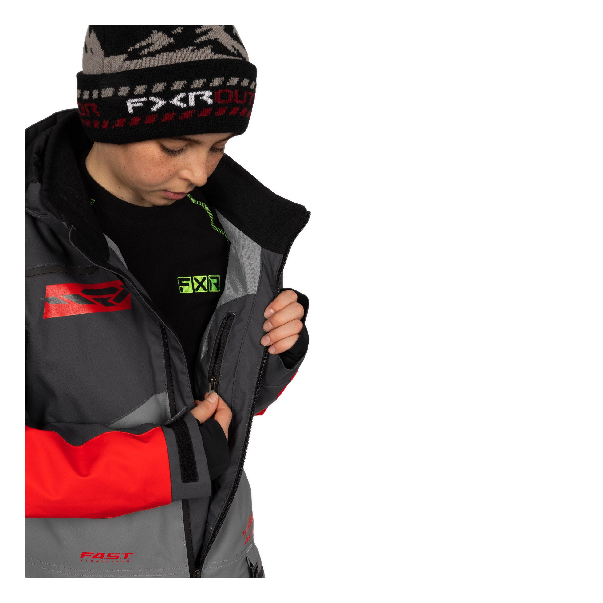 Anzug FXR Vertical Kinder