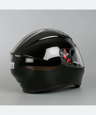 agv k3 helmet black TH (High Resistance Thermoplastic Resin) engineered in 2 sizes with 4 K3 Sv Agv Matte Black