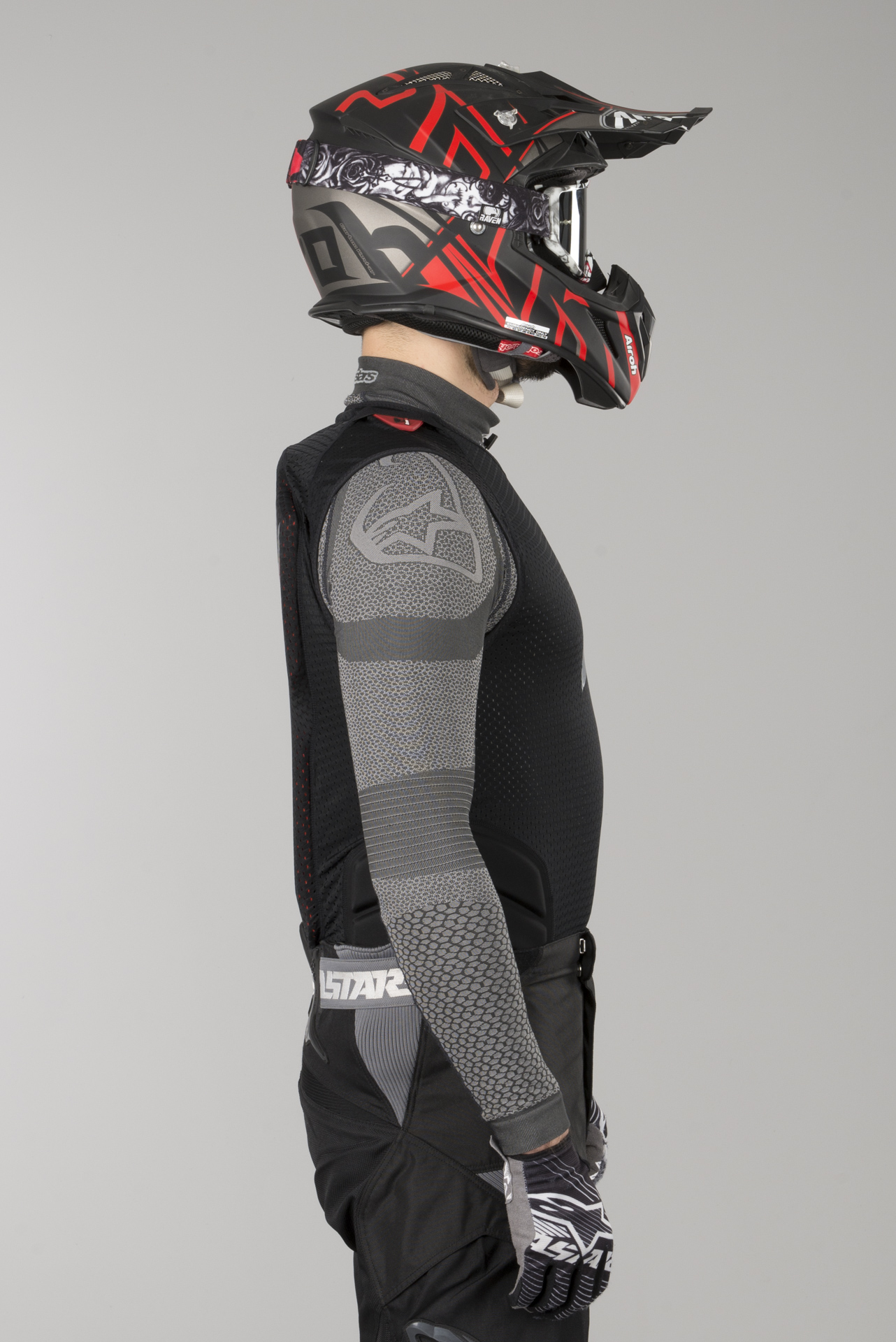 Espaldera Leatt 3DF Negra