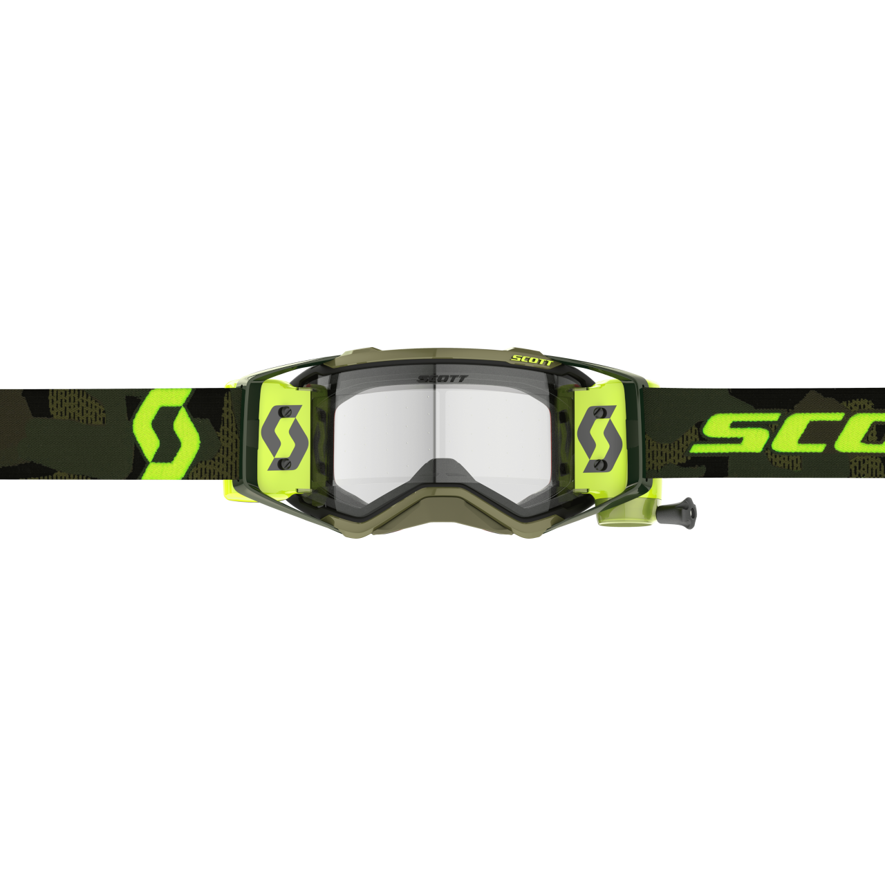 Scott Prospect MX Goggles Kaki-Neon-Clear Works