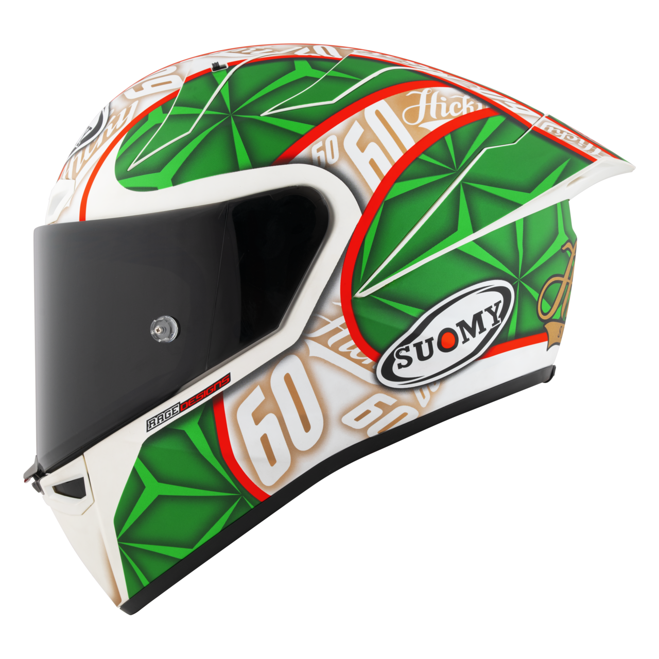 Suomy S1-XR GP Full Face Helmet Hickman Replica 2023