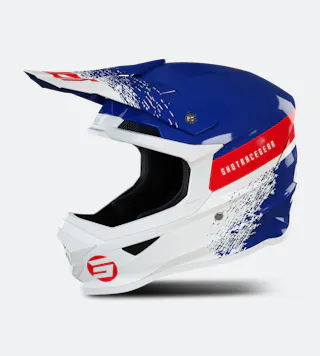 Casco de Cross Shot Furious Roll Niño