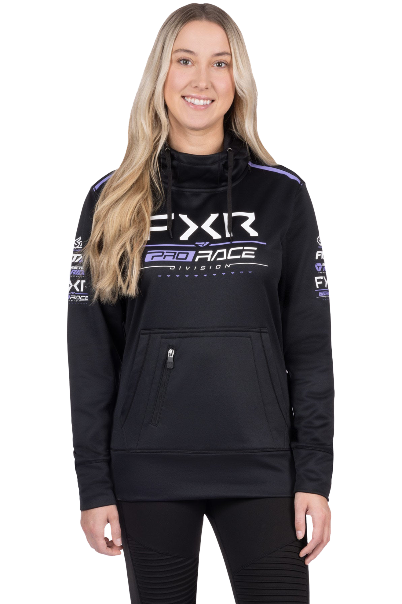 Sudadera con Capucha Mujer FXR Race Division Tech
