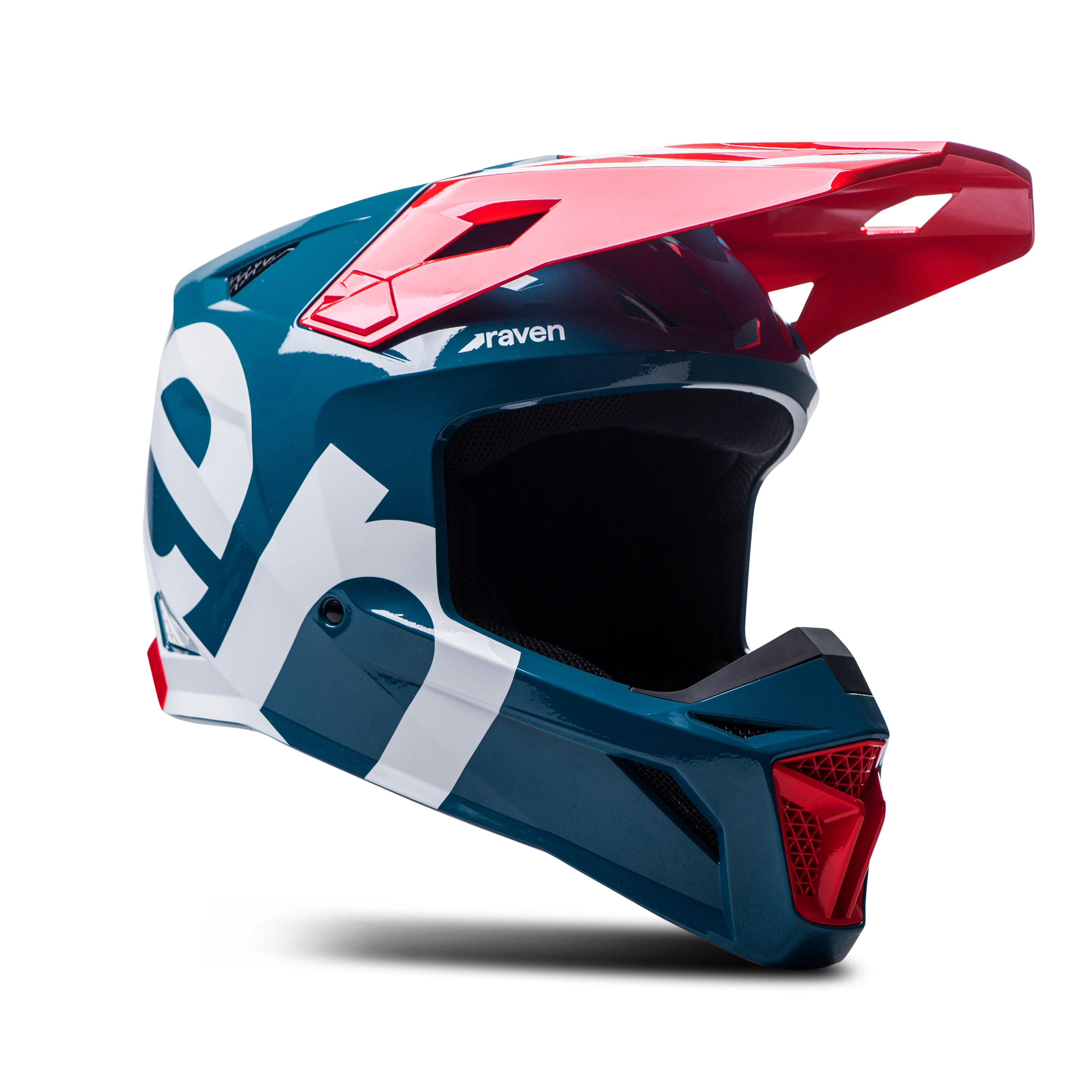 Casco de MX Raven Onyx