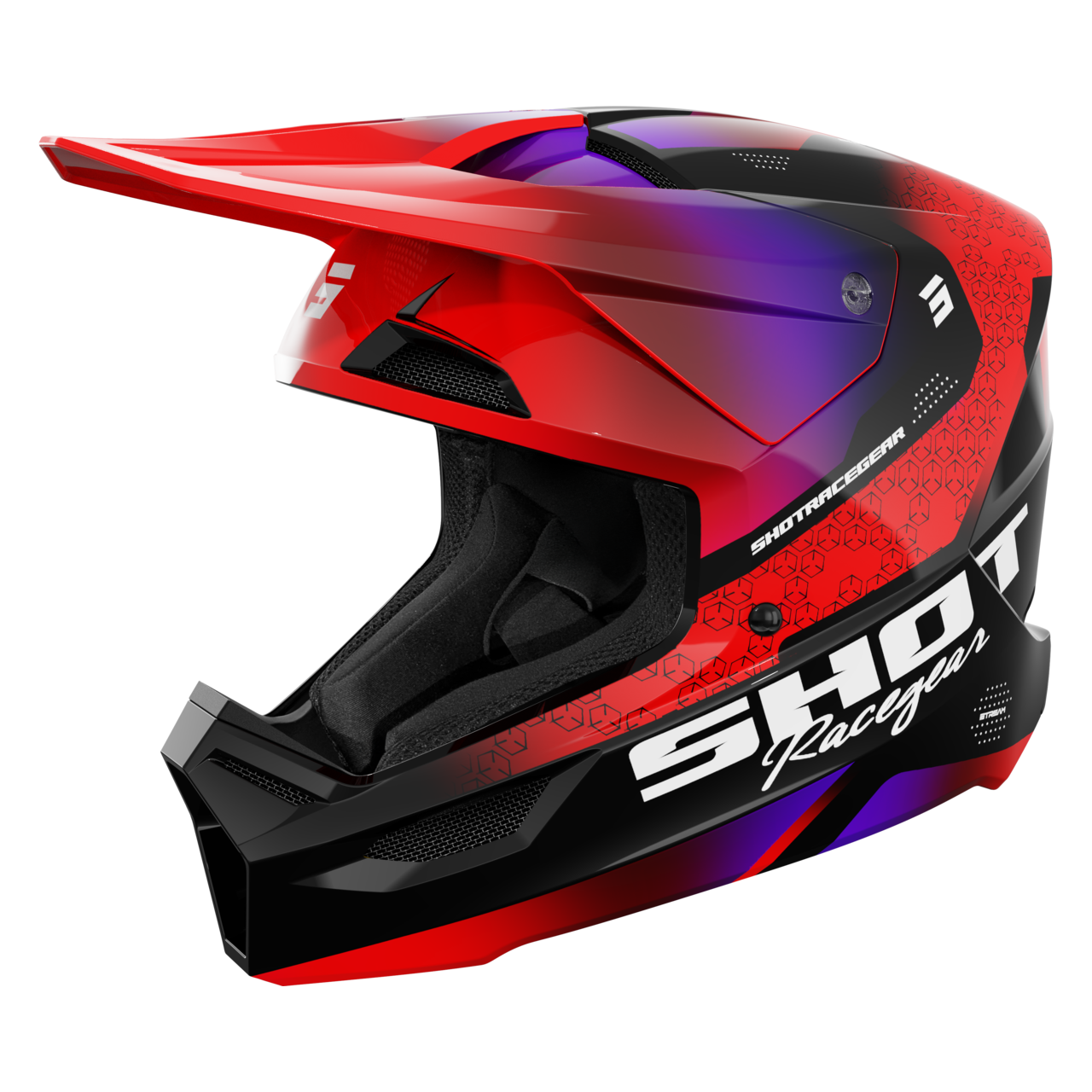 МX Каска Shot Race Gear Furious Stream Youth 27 Младежка