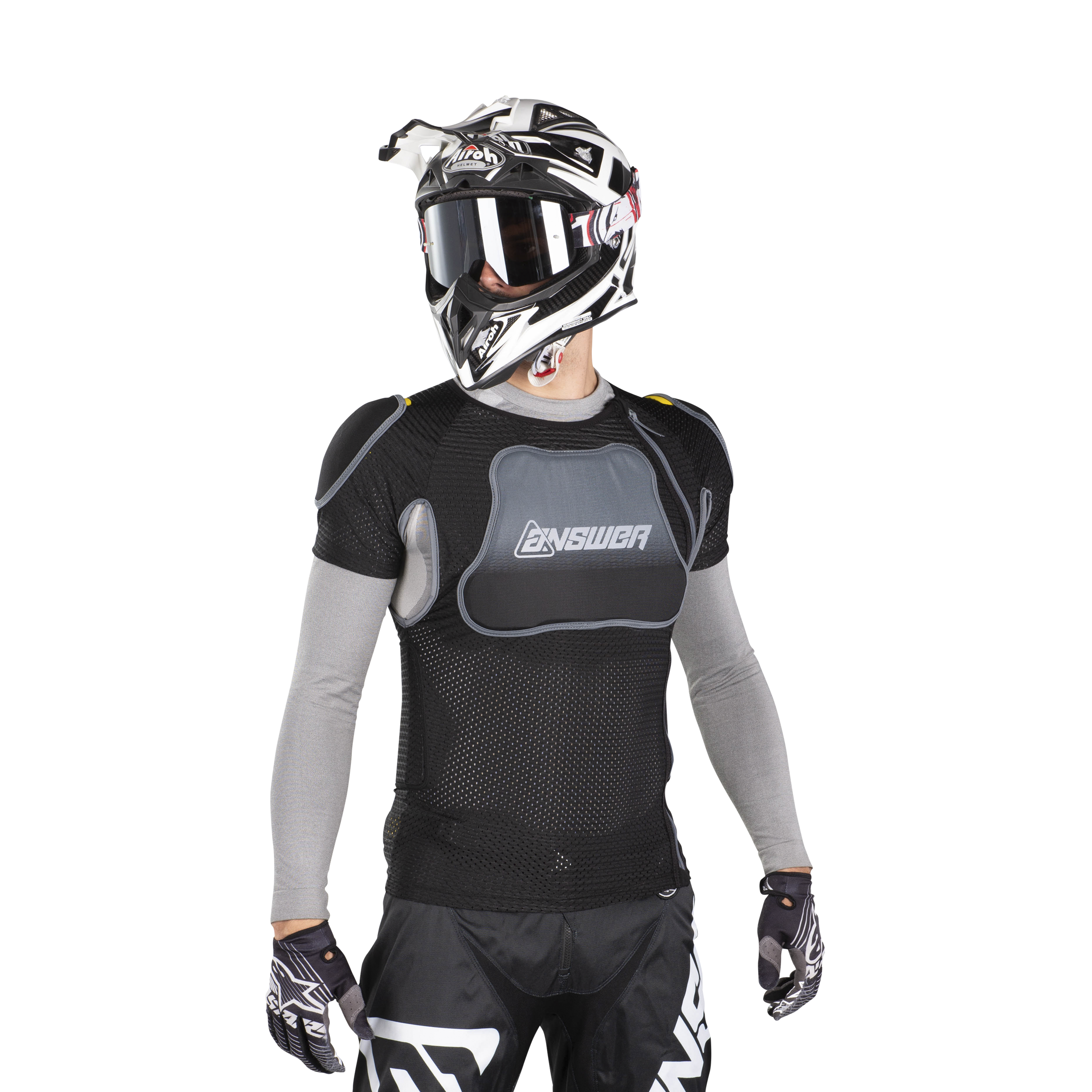 Chaqueta de Protección Answer Racing Apex Manga Corta