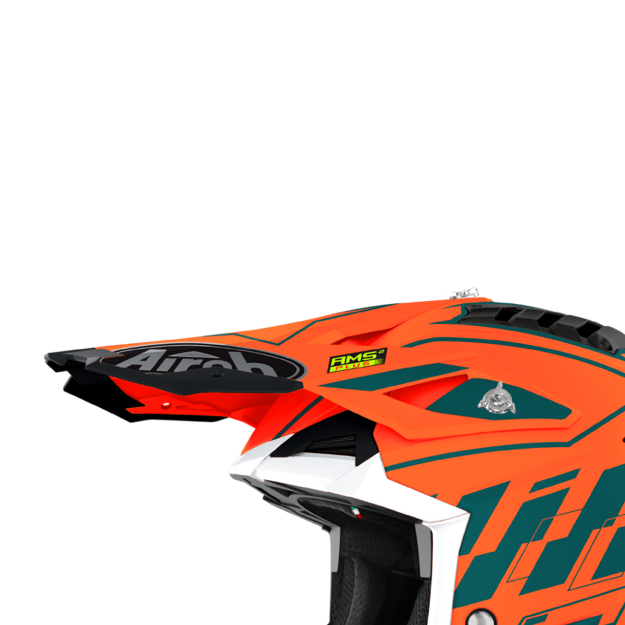 MX Šalmo Snapelis Airoh Aviator 3 Rampage