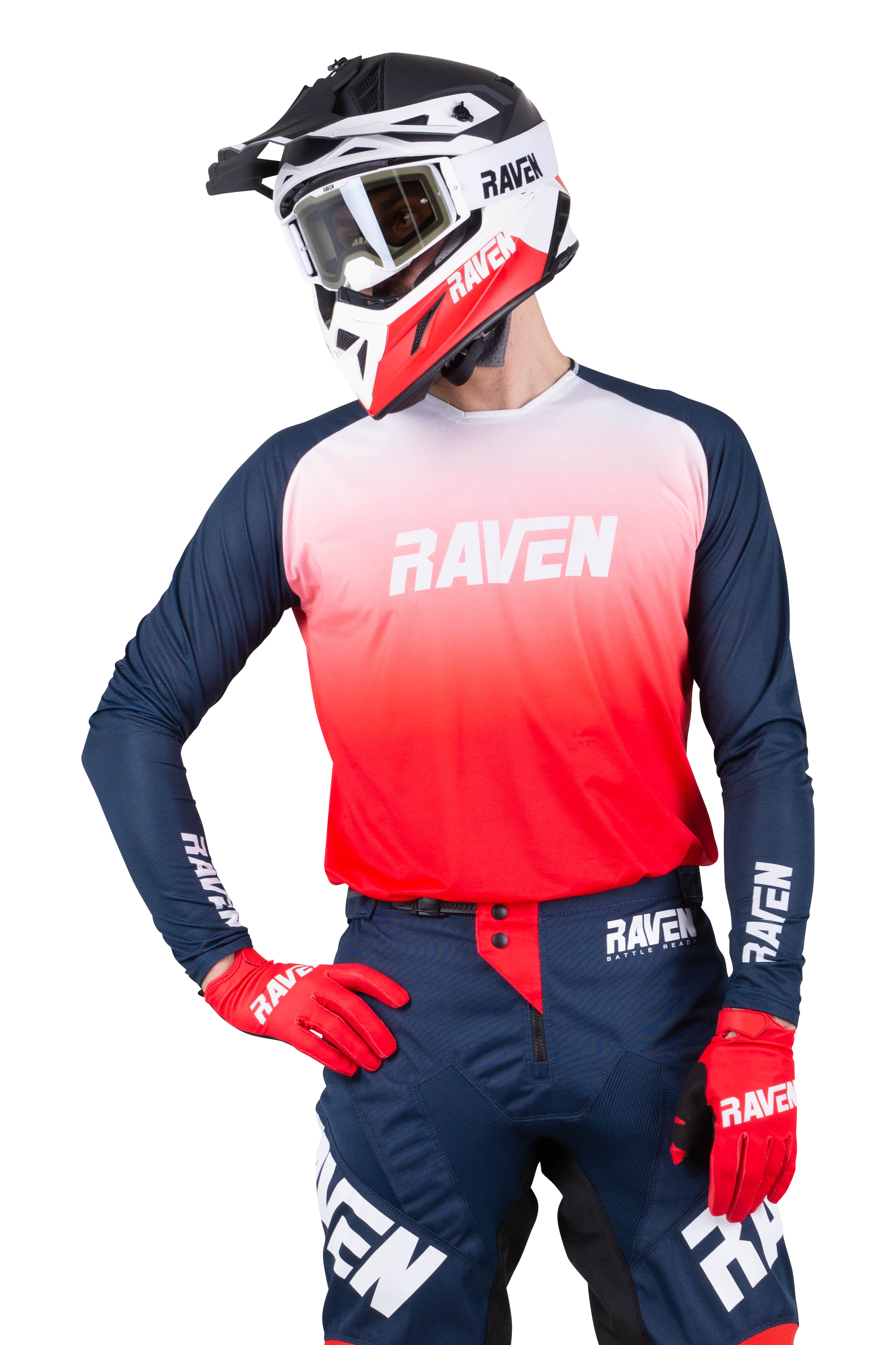 れおん Raven Verve MX Jersey | 24mx