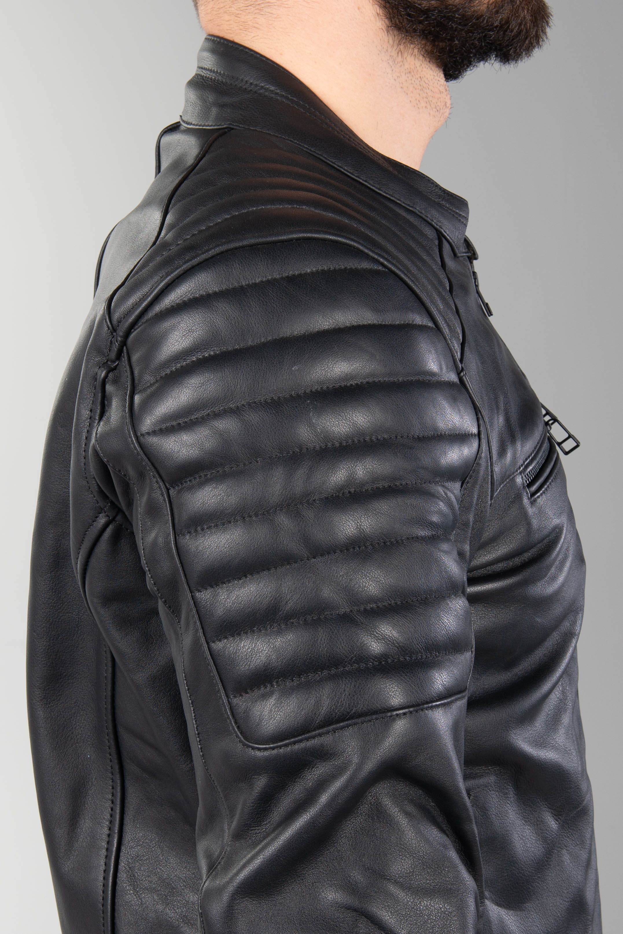 Chaqueta de Moto iXS Classic LD Dark