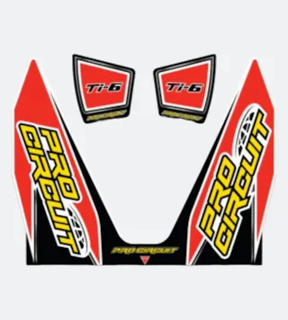 Pro Circuit Ti-6 Exhaust Decal