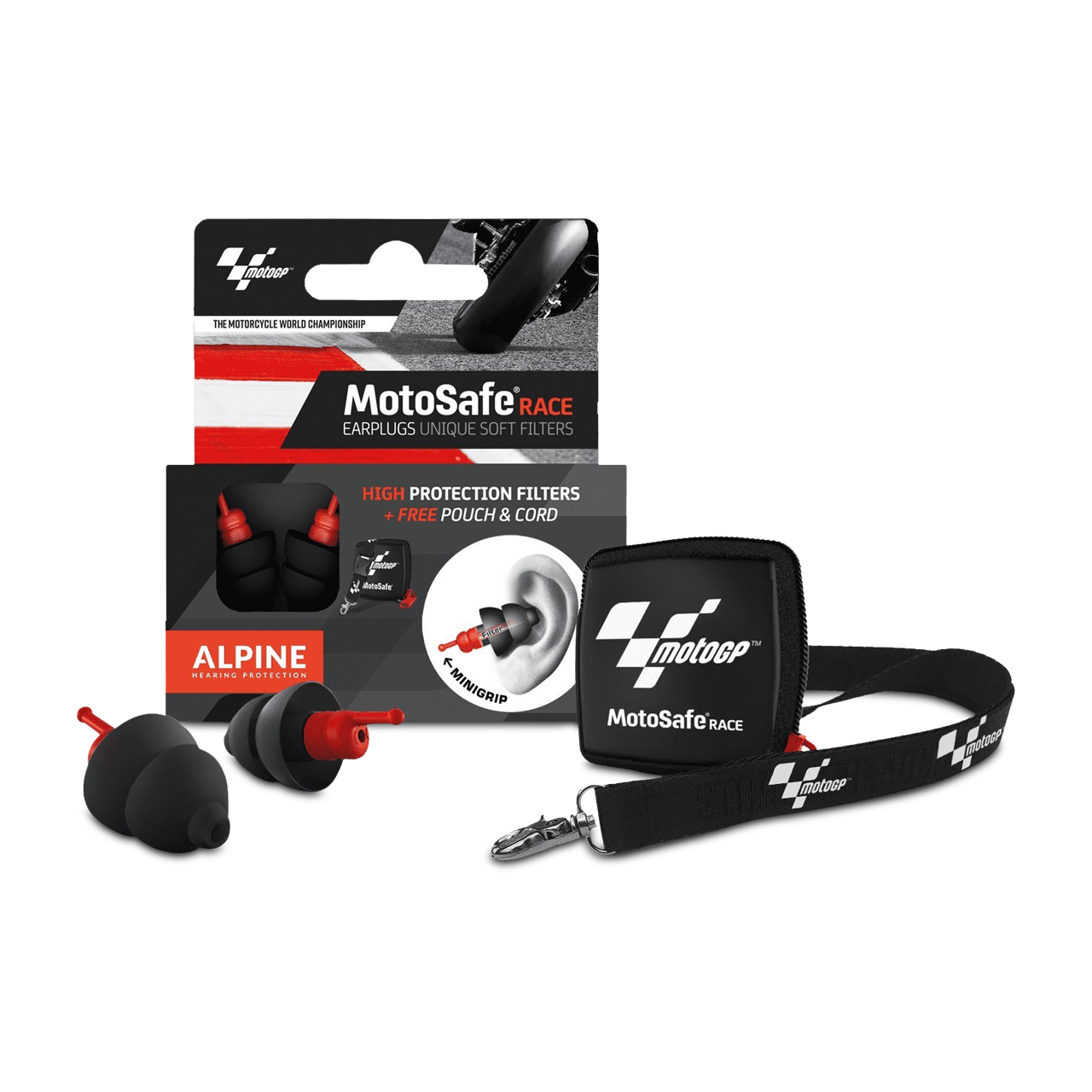 Alpine MotoSafe Pro - Bouchons d'oreilles uniques pour