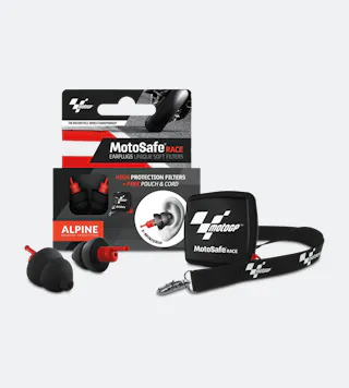 Alpine MotoSafe Race - MotoGP Edition Ear Plugs Black-Red
