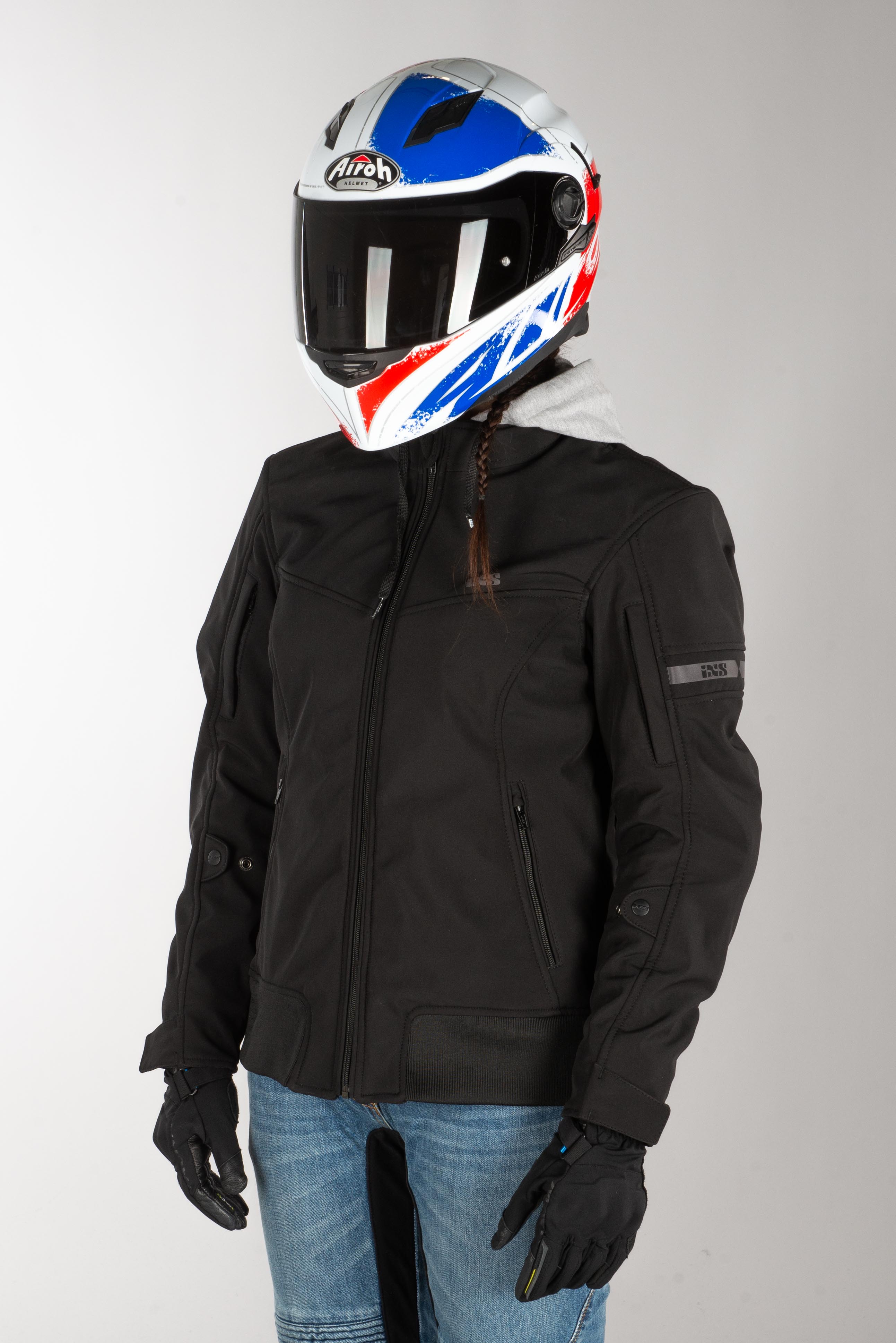 IXS Dam Classic SO Moto Jacka Svart IXS Dam Classic SO Moto Jacka Svart