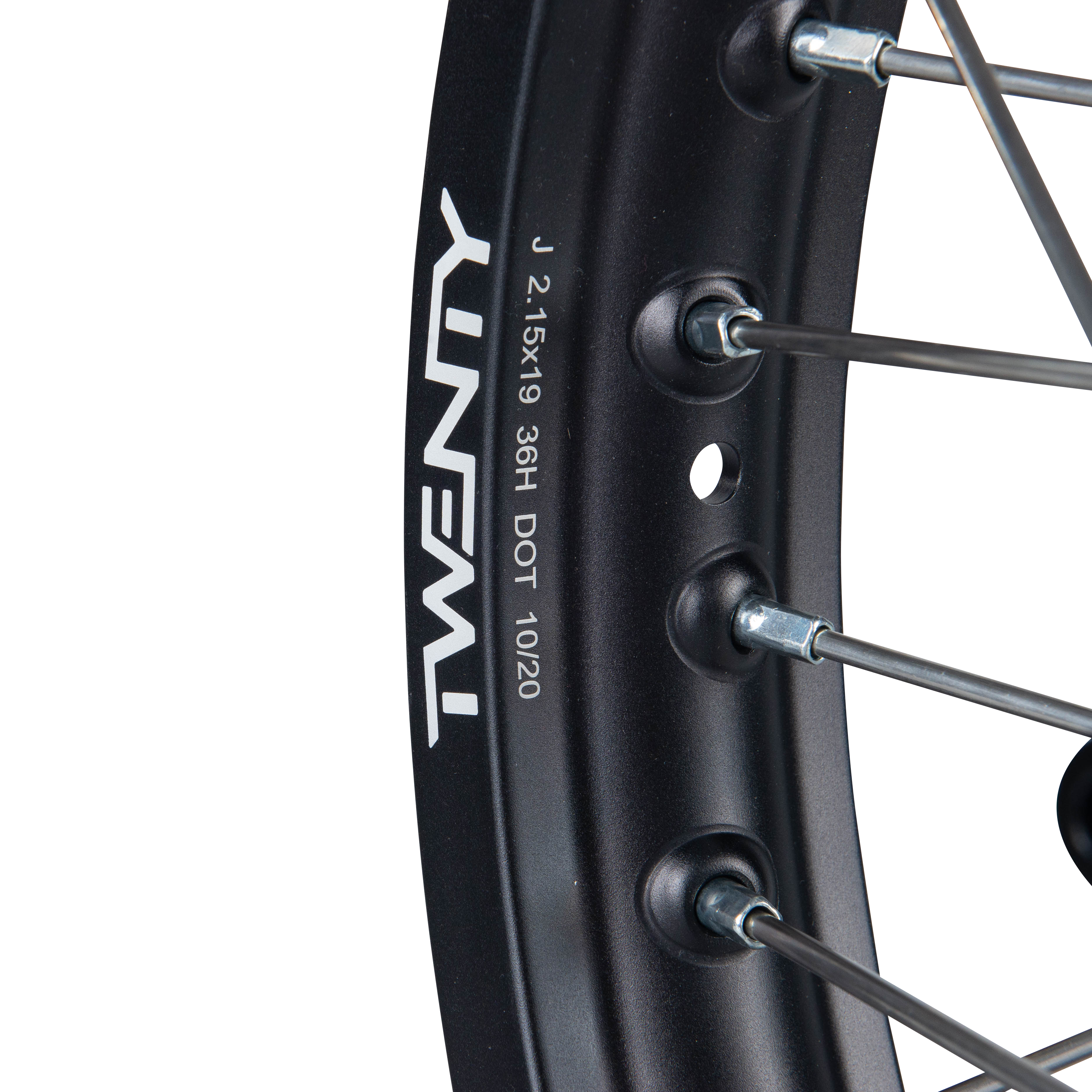 Twenty MX Rear Wheel Black-Black 19"