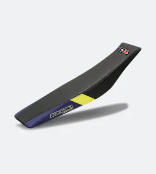 Zadelovertrek Blackbird Dream 4 Zwart-Geel-Blauw