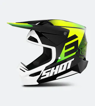 Casco de Cross Shot Furious Kid Apex