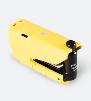ABUS 8077 Detecto SRA Alarm Brake Disc Lock Yellow