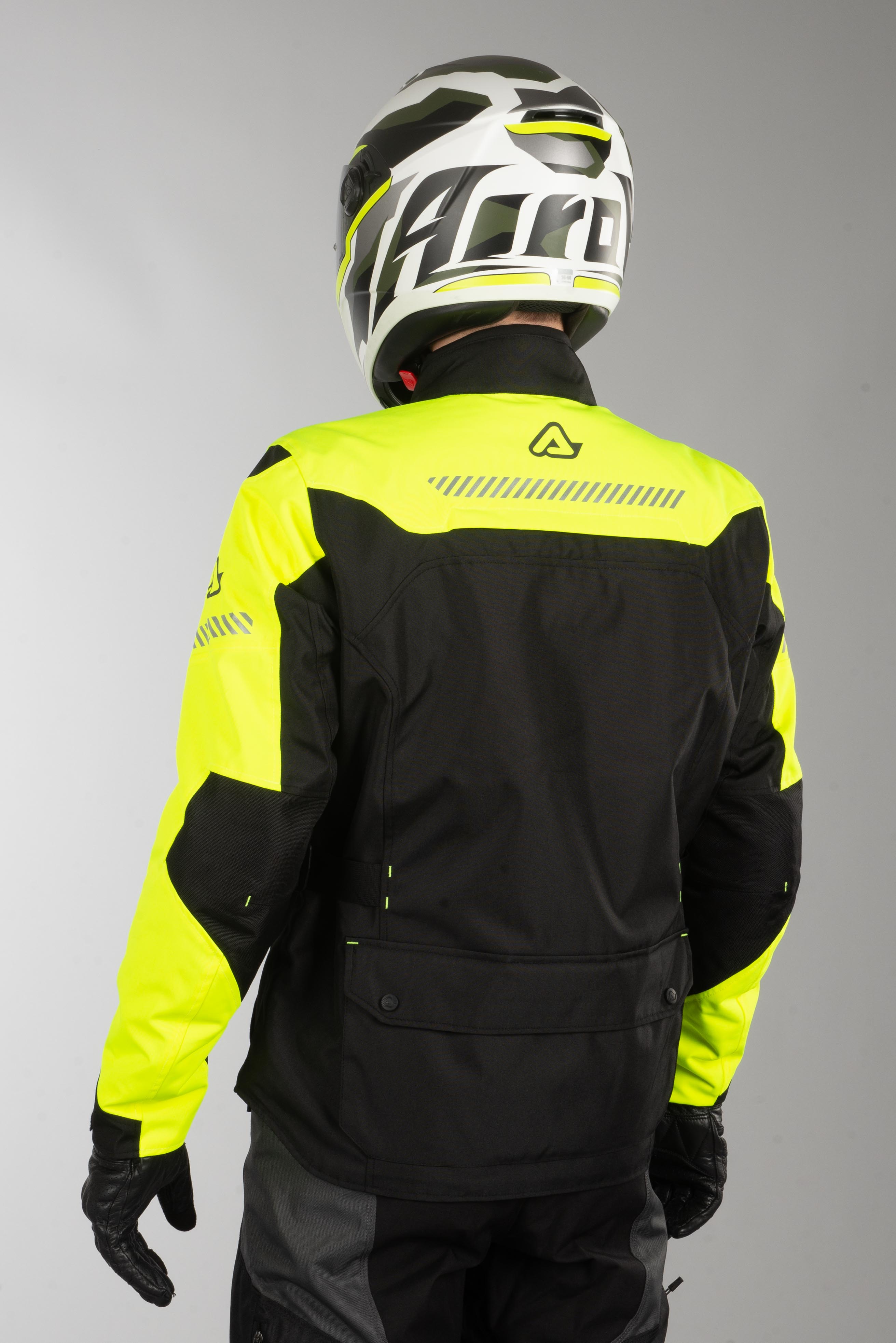 Jakke Acerbis Discovery Safari Svart Fluo Gul Nå 10% Du Jakke Acerbis Discovery Safari Svart Nå 10% Du sparer