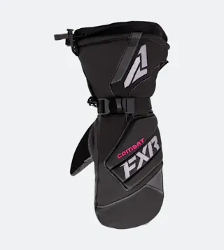 Rukavice FXR Combat Leather Mitt Dámské Sněhové
