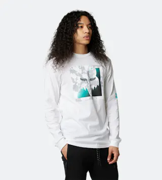 T-shirt met Lange Mouwen FOX Detonate Prem Optic