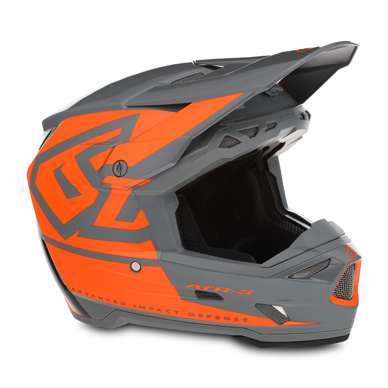 Crosshelm Kinderen 6D ATR-3Y Hex Glanzend