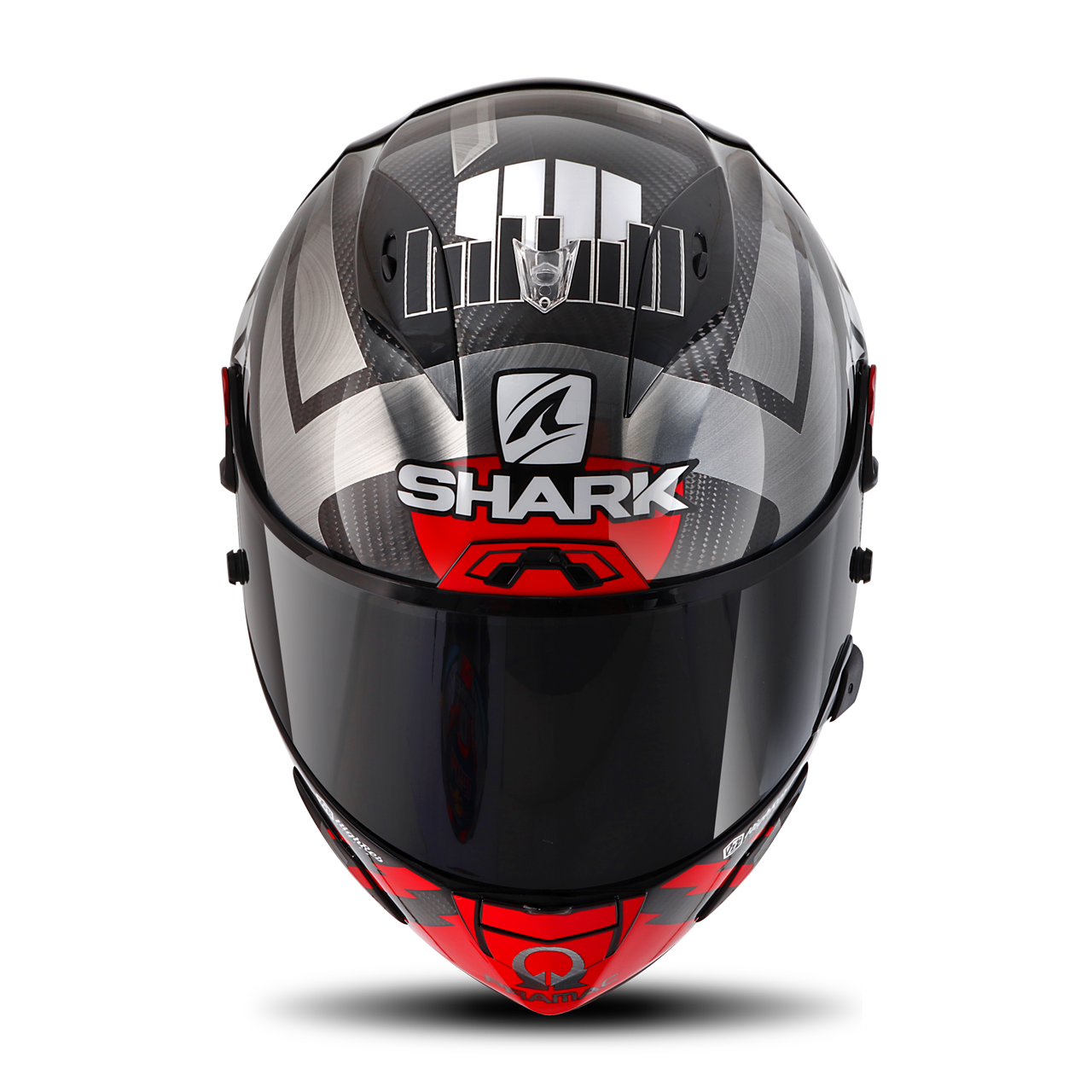 Shark Race-R Pro GP 06 Full Face Helmet Carbon-Chrom Replica Zarco Winter Test