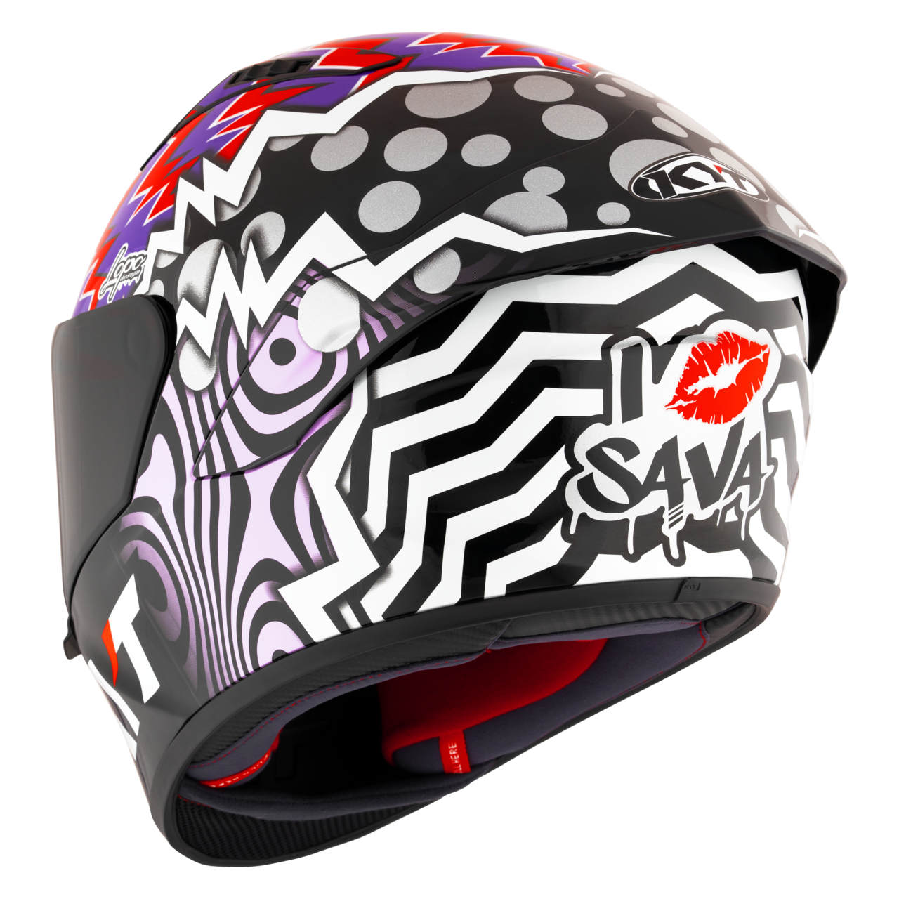 KYT NZ-Race Full Face Helmet Savadori Replica | 24MX