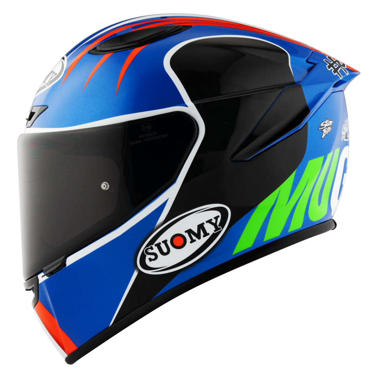 Suomy Track-1 Full Face Helmet Pecco Mugello 2022