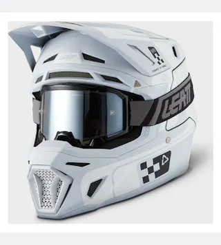 Σετ Κράνος MX Leatt 8.5 V.27 με Γυαλιά Προστασίας Velocity 5.5