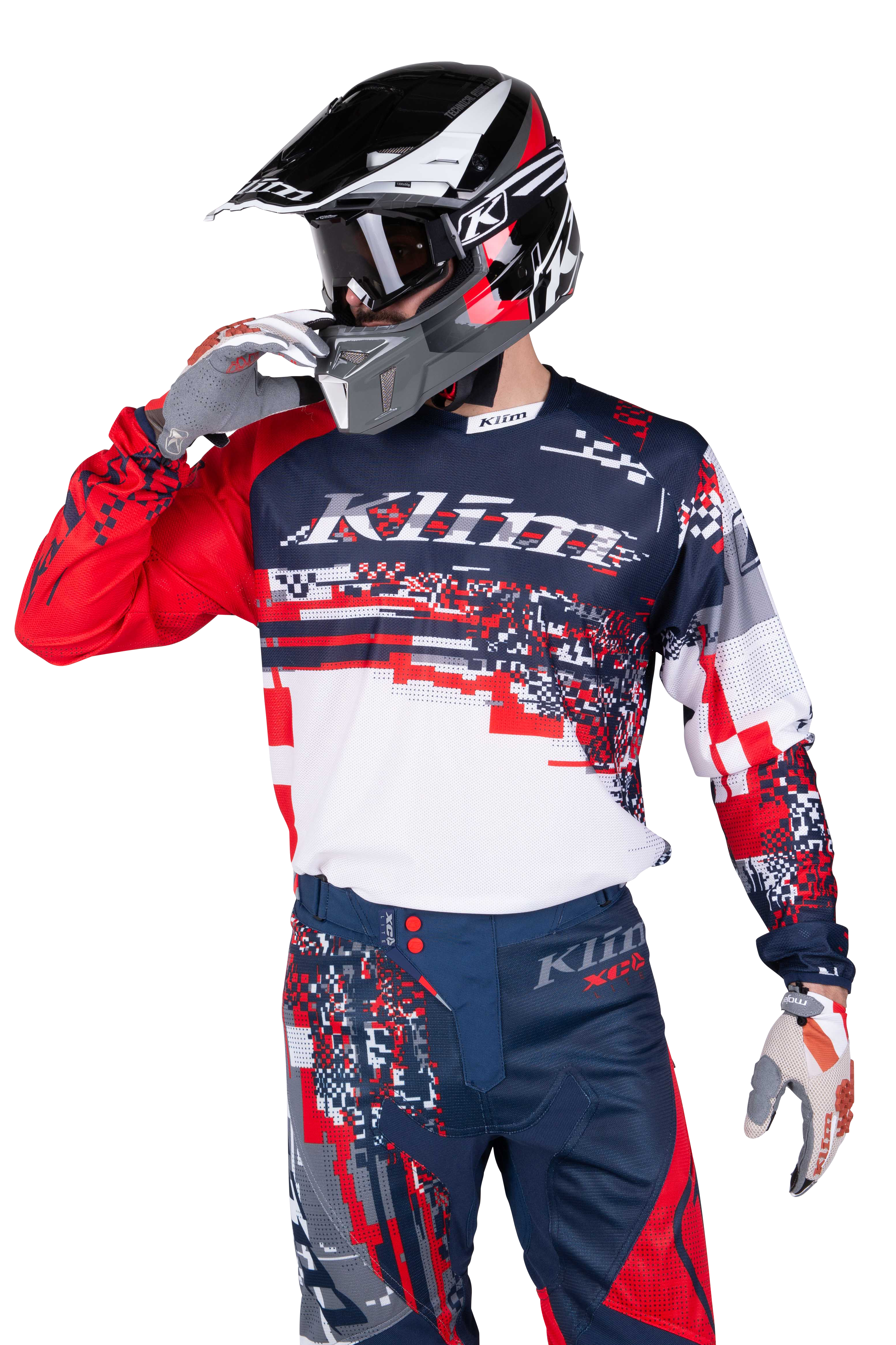 Camiseta de Cross Klim XC Lite Digital Chaos