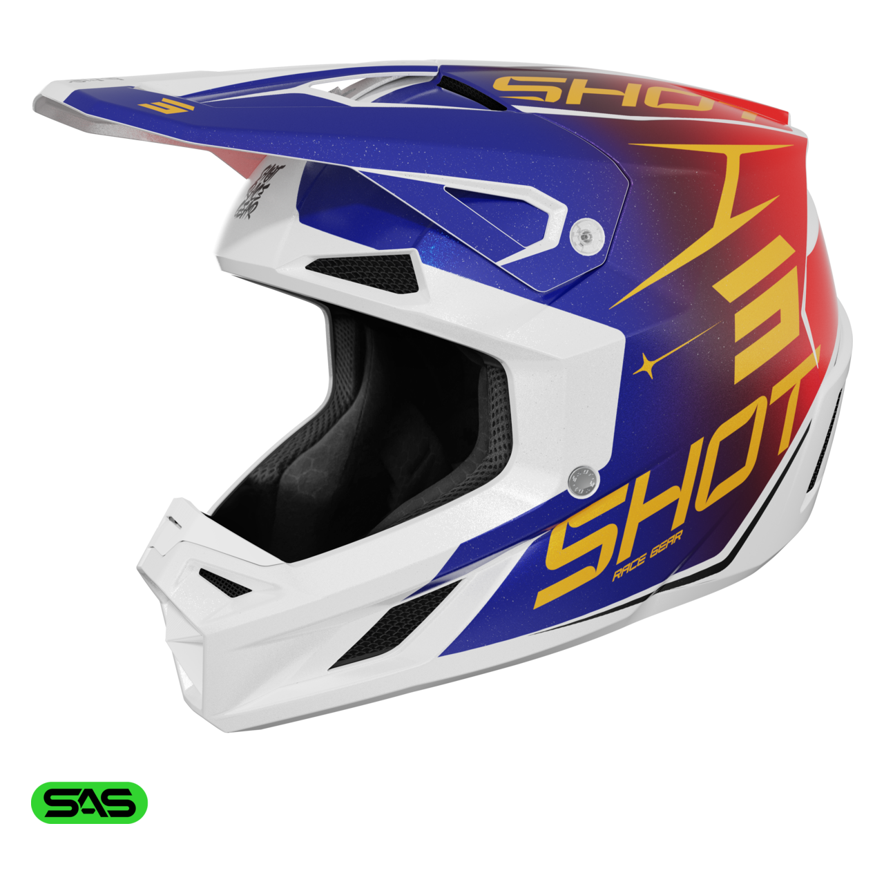 Shot Race Gear Speed Side 27 MX Helmet