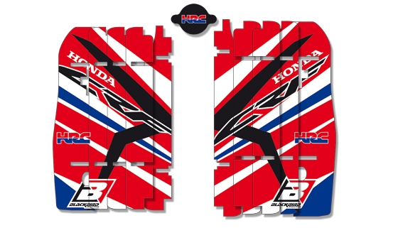 Blackbird Team HRC Replica Radiator Guard Decals