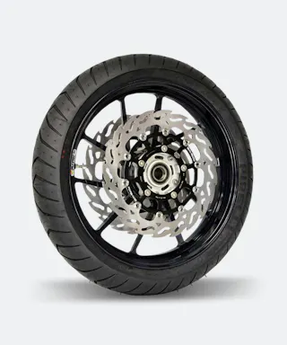 Remschijf Linksvoor Moto-Master Flame
