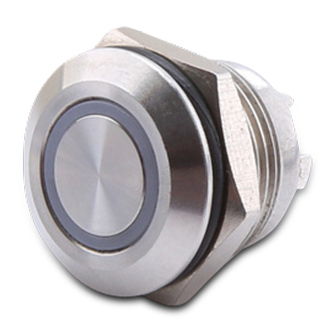 Interruptor de Botón Highsider W. Anillo LED M12