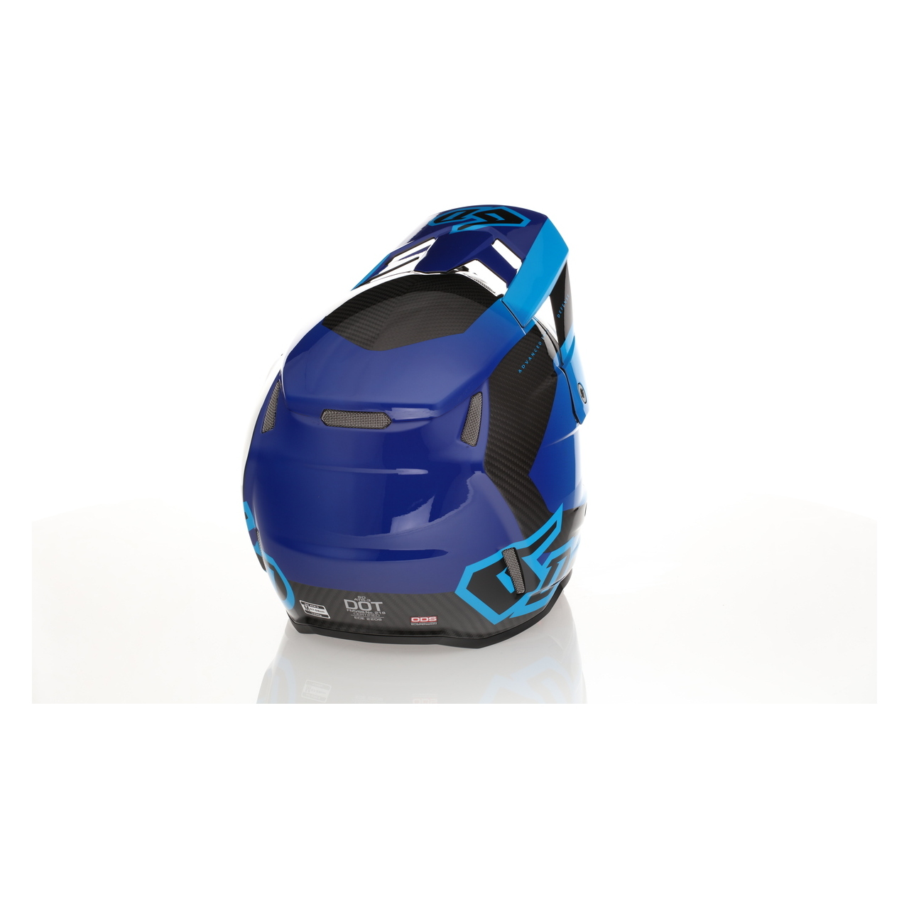 Casco MX 6D ATR-3 Pure FIM