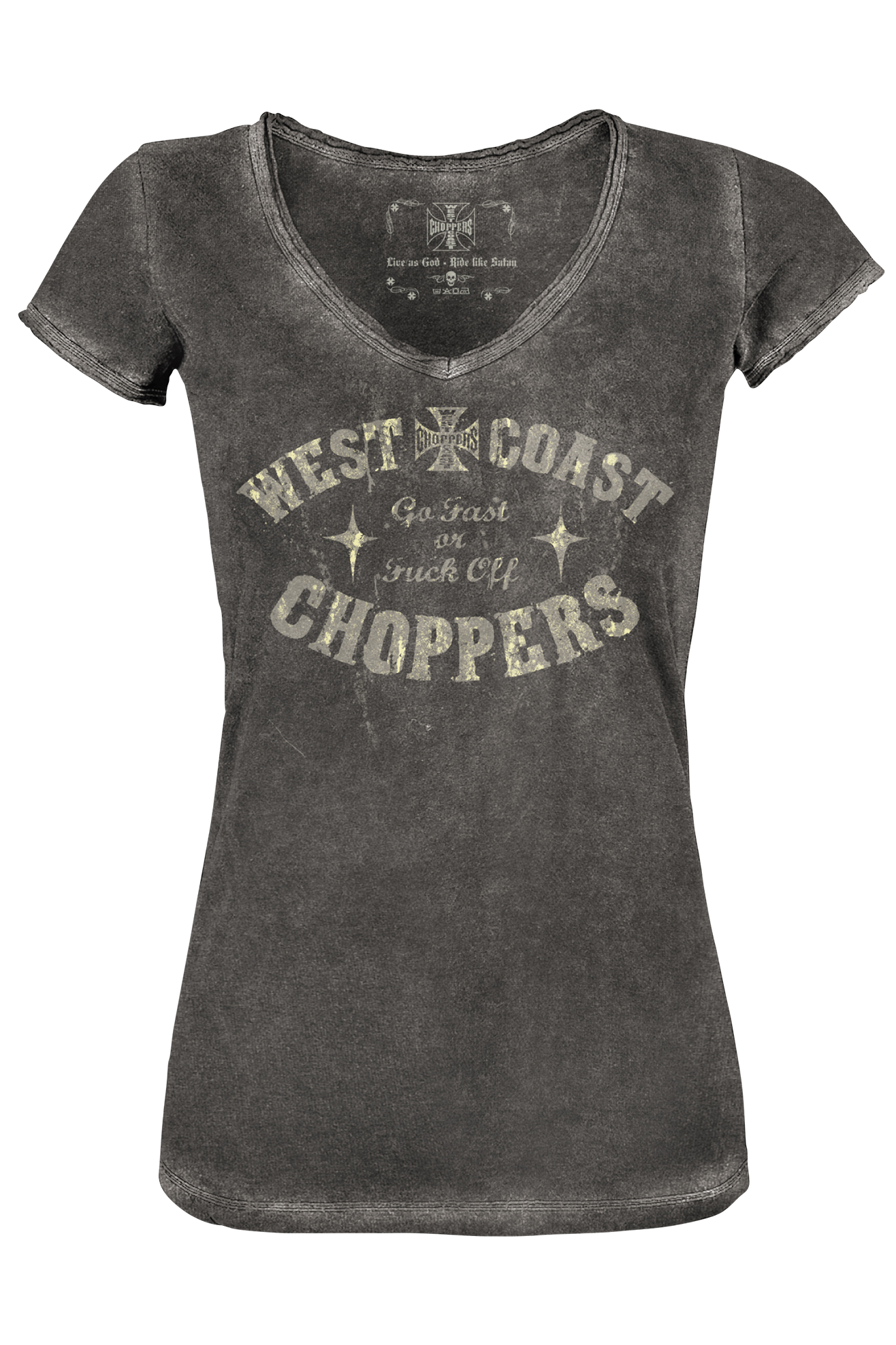 Camiseta Mujer West Coast Choppers Go Fast