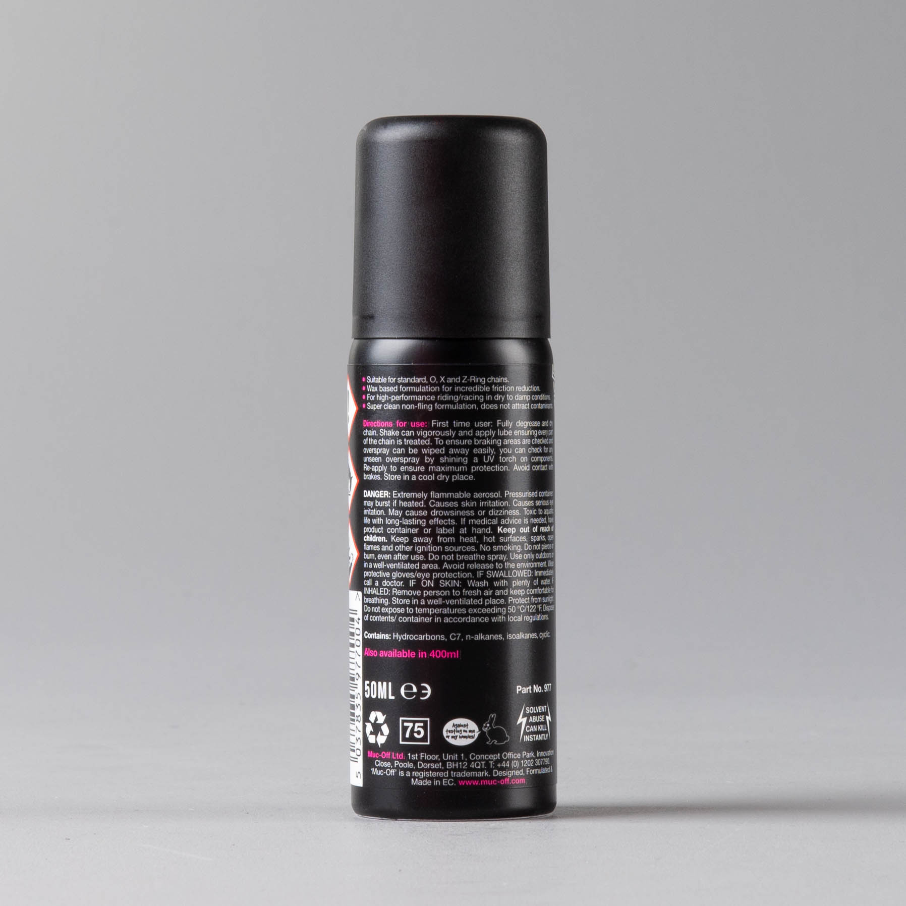 Lubricante Muc-Off Dry PFTE Banana