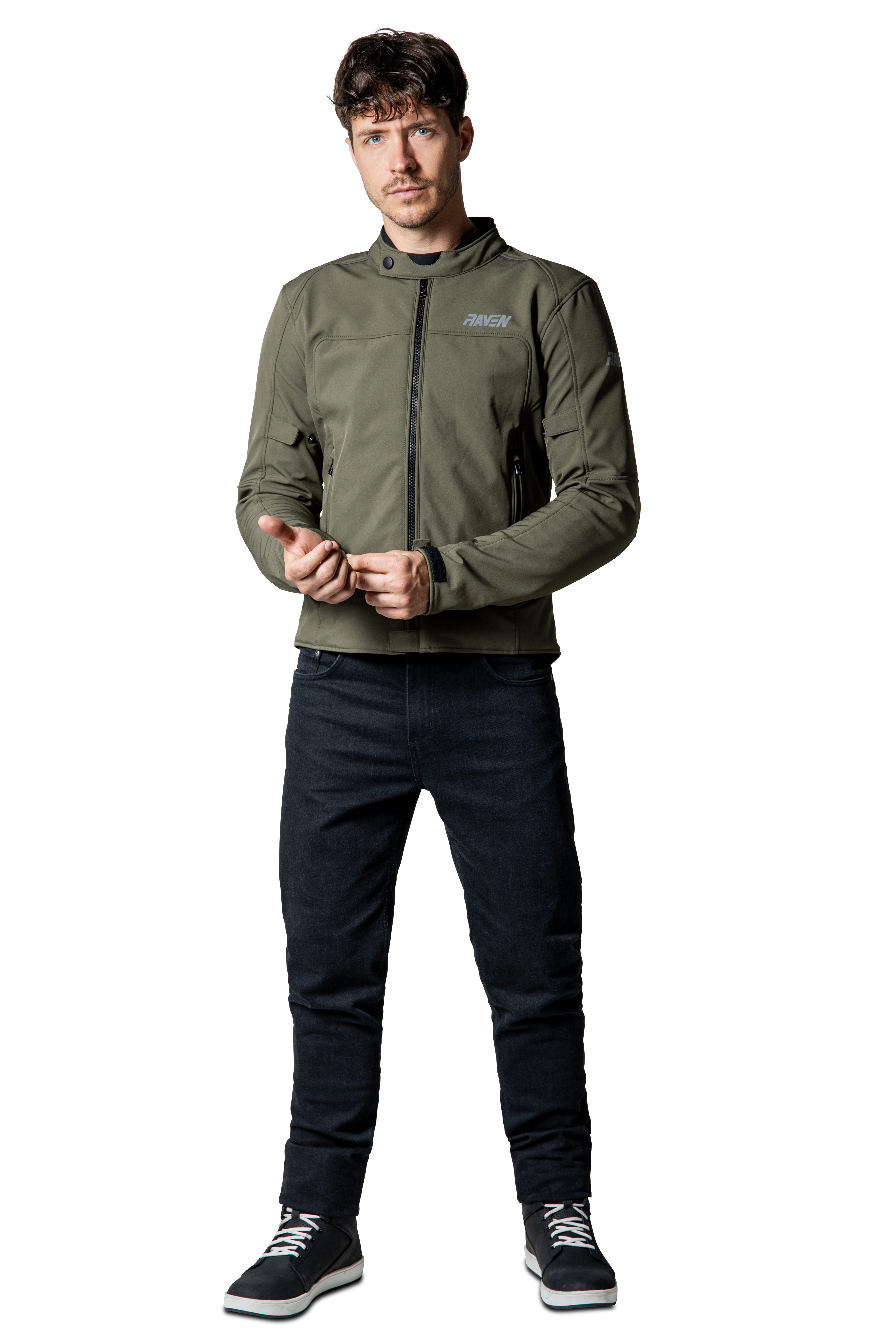 Chaqueta de Moto Raven Rila Softshell WP