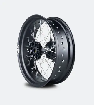 Twenty Supermotard Rear Wheel Black-Black 17"