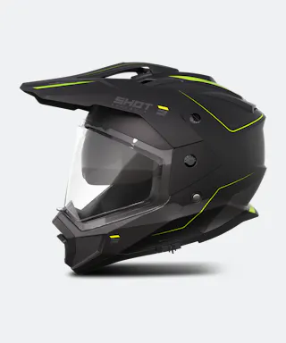 Adventure Helm Shot Trek Rally
