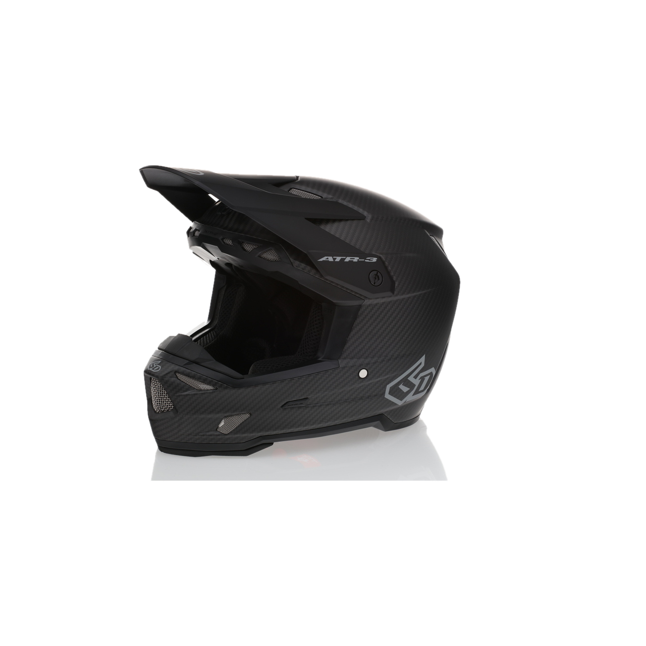 Casco MX 6D ATR-3 Solid FIM