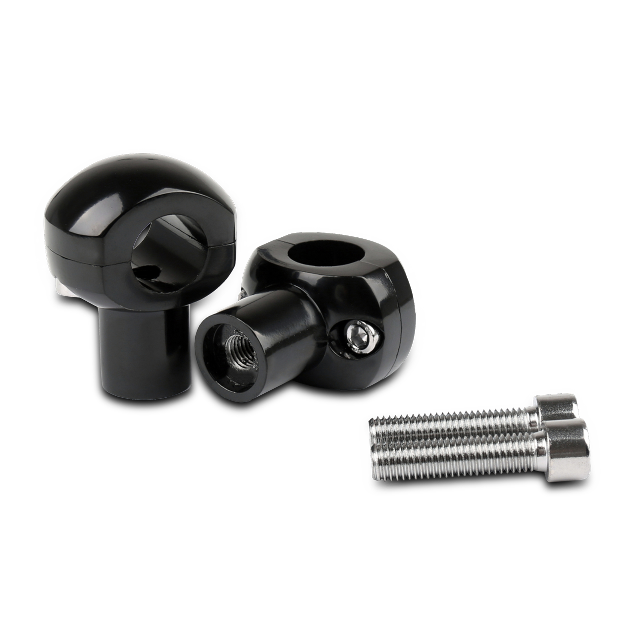 CustomAcces H-D Handlebar Risers Black 60x75x80mm