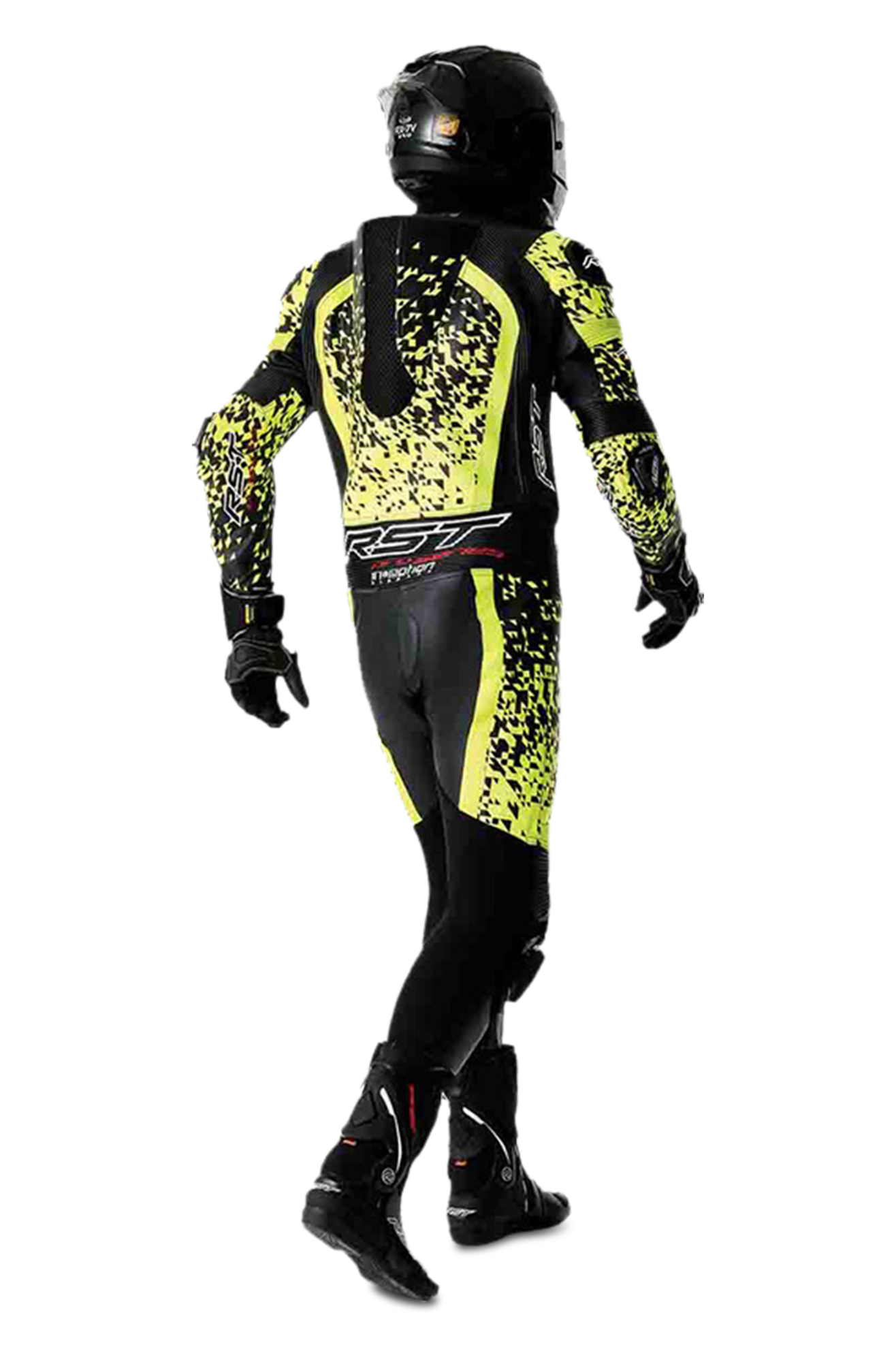 Traje De Cuero De Moto Airbag RST Pro Series D3O