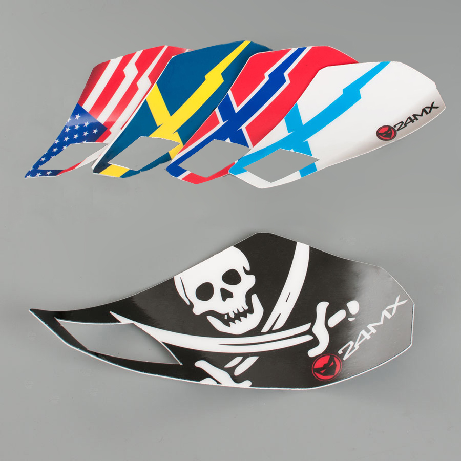 24MX Twenty HandGuards Decals