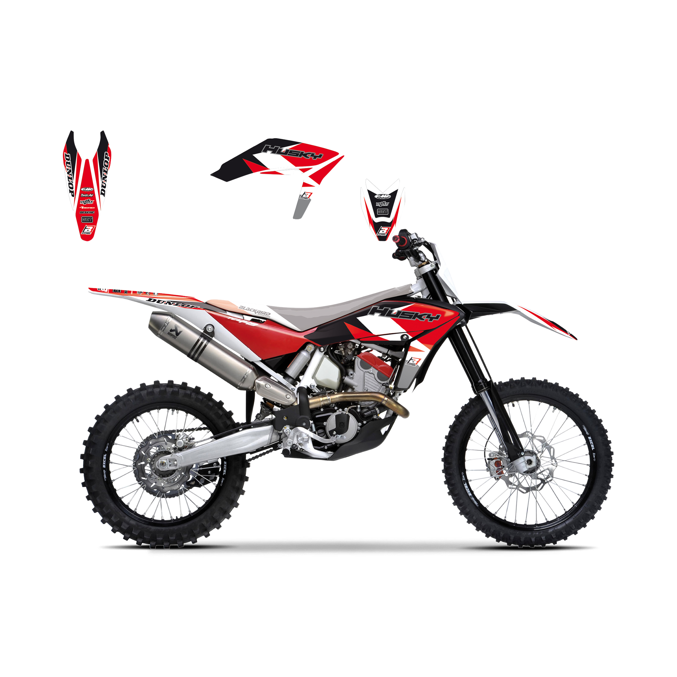 Stickerset Blackbird Husqvarna Dream 3