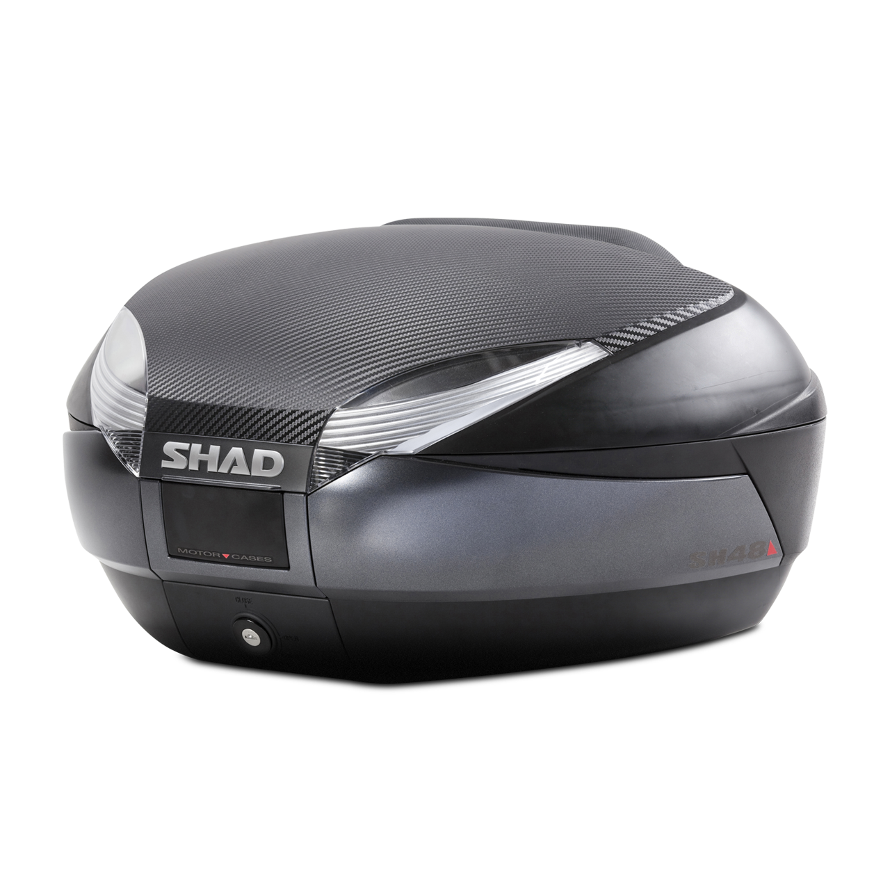Shad SH48 Cover + Backrest Carbon