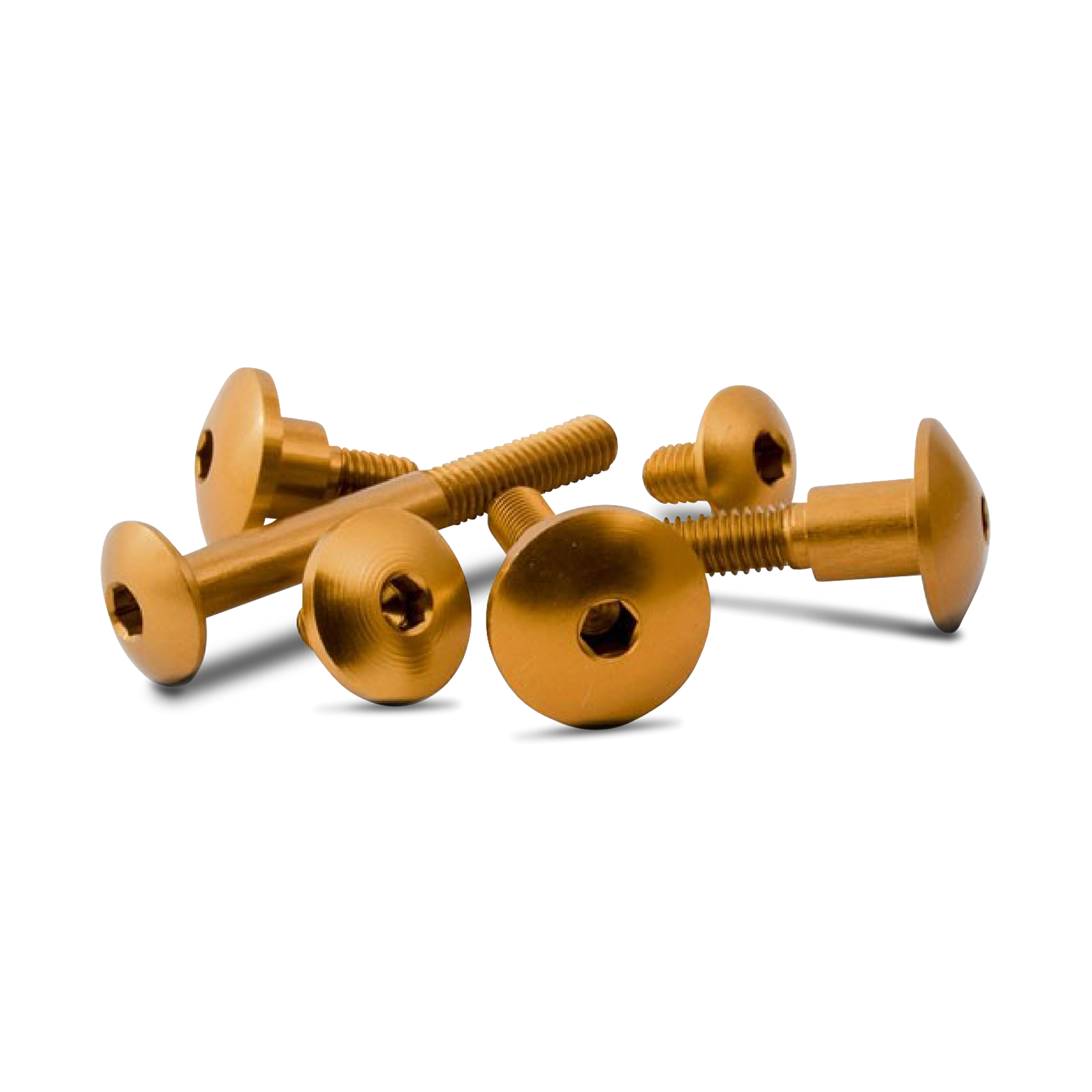 Valter Moto Screw Button Head R9.8 M6 Yellow - Now 20% Savings  