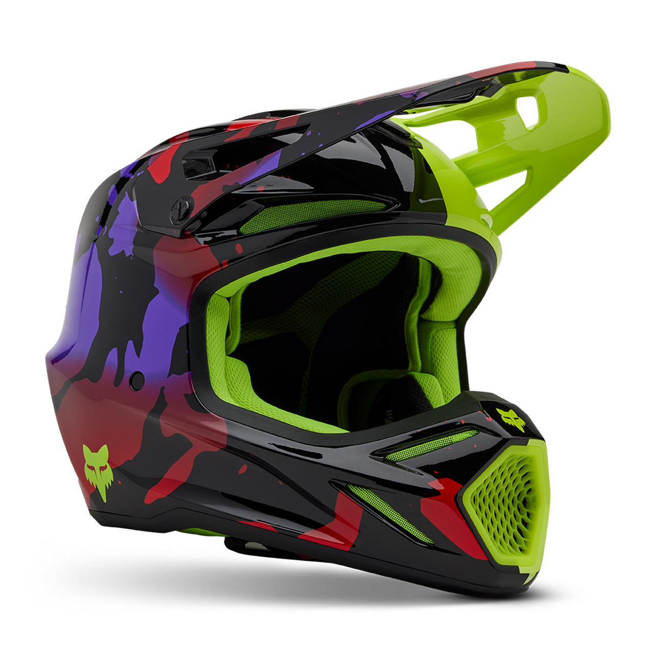 FOX V3 Throttle MX Helmet